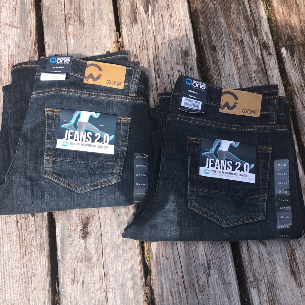 Men’s Straight Leg Jeans 32 x 34 - Picture 8 of 8